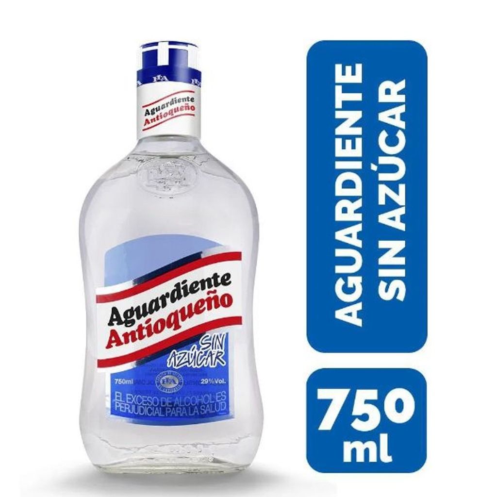 2 AGUARDIENTE ANTIOQUEÑO 750 ML