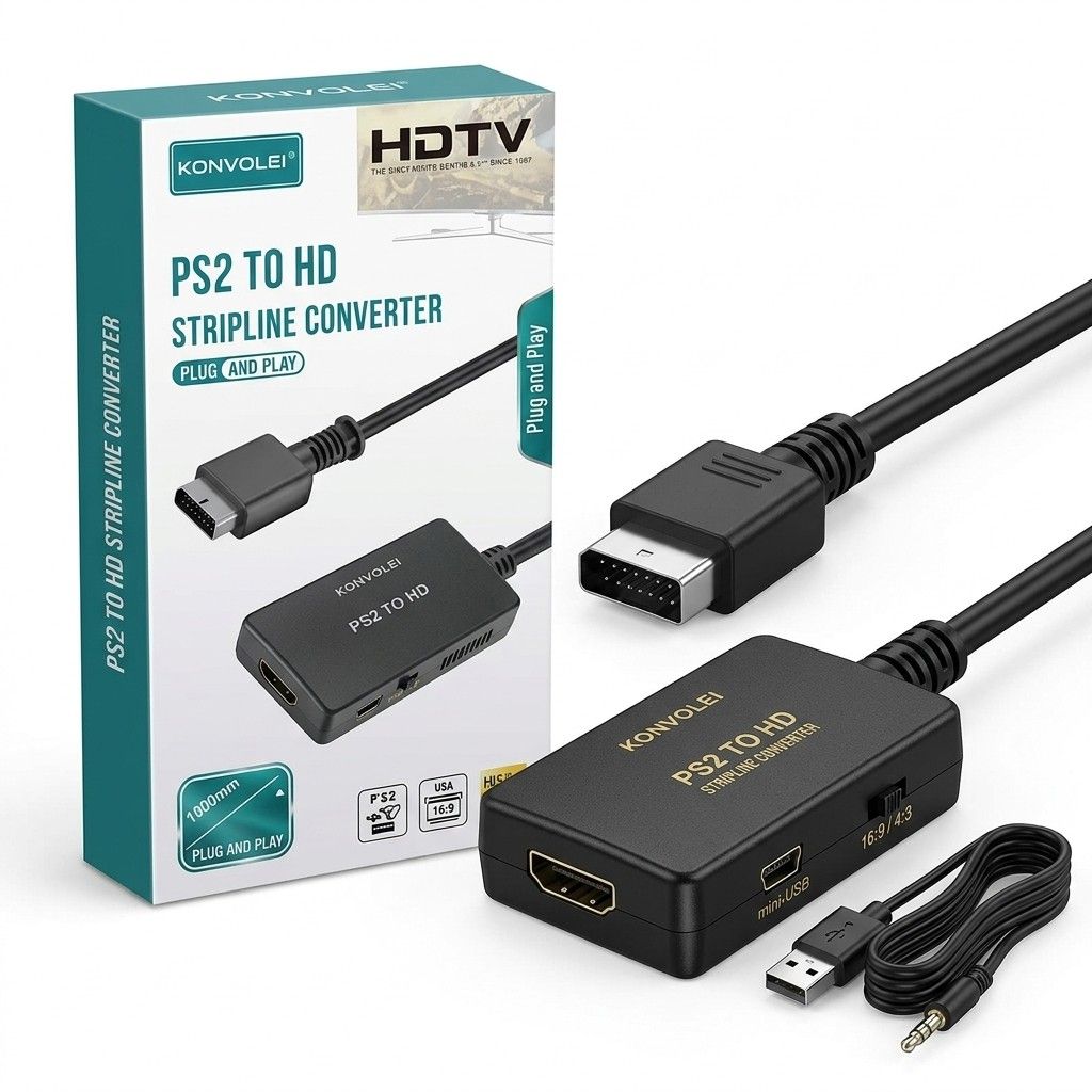 Adaptador de play 2 en cable