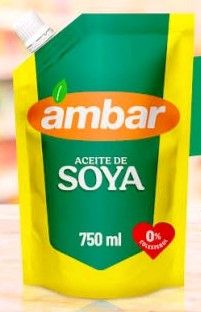 Aceite soya Ámbar DoyPack 750ml