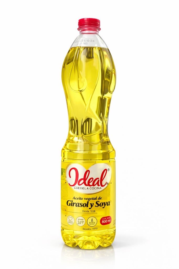 Aceite Ideal Girasol y Soya 800ml