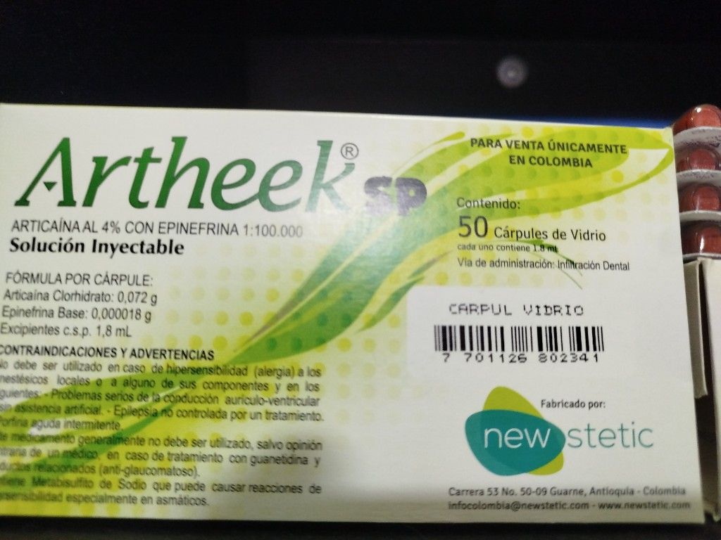 ARTHEEK SP ARTIC 4 E-100 BLI/VIDRIO X10