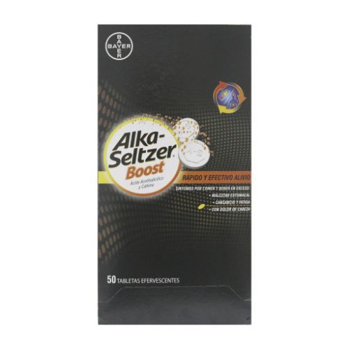 1/2 cajita Alka seltzer negro