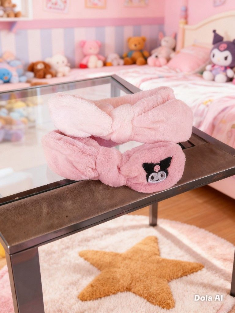 Banditas moños skin care sanrio