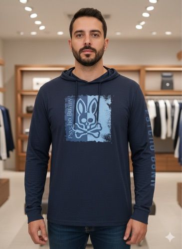 Abrigo Psycho B azul 1 Talla 6