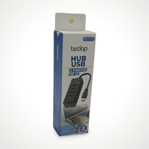 Adaptador HUB USB 4 puertos AH4-TL 001