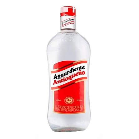 Aguardiente Antioqueño Rojo (1000 ml)