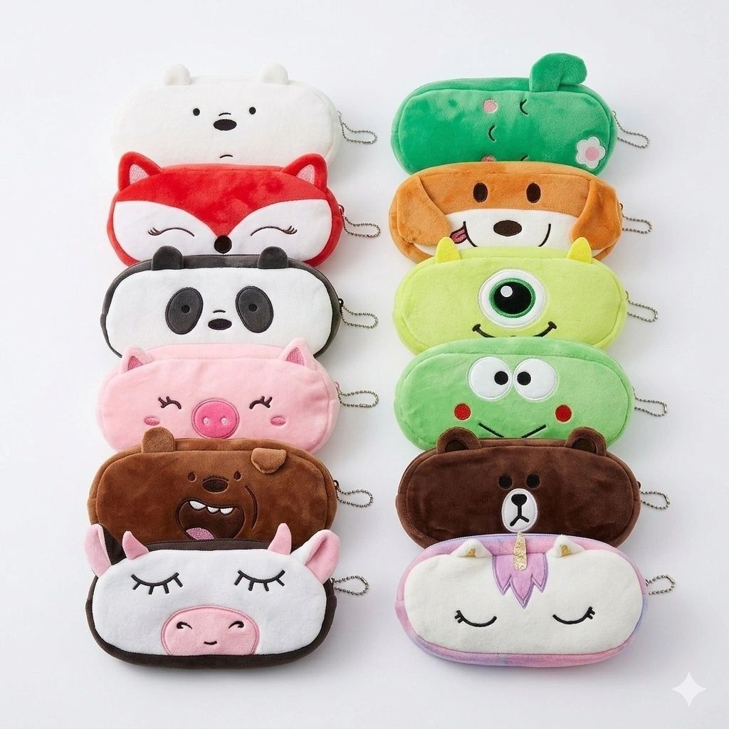 Estuches de Animalitos y Fantasía 🐻🦄✨
