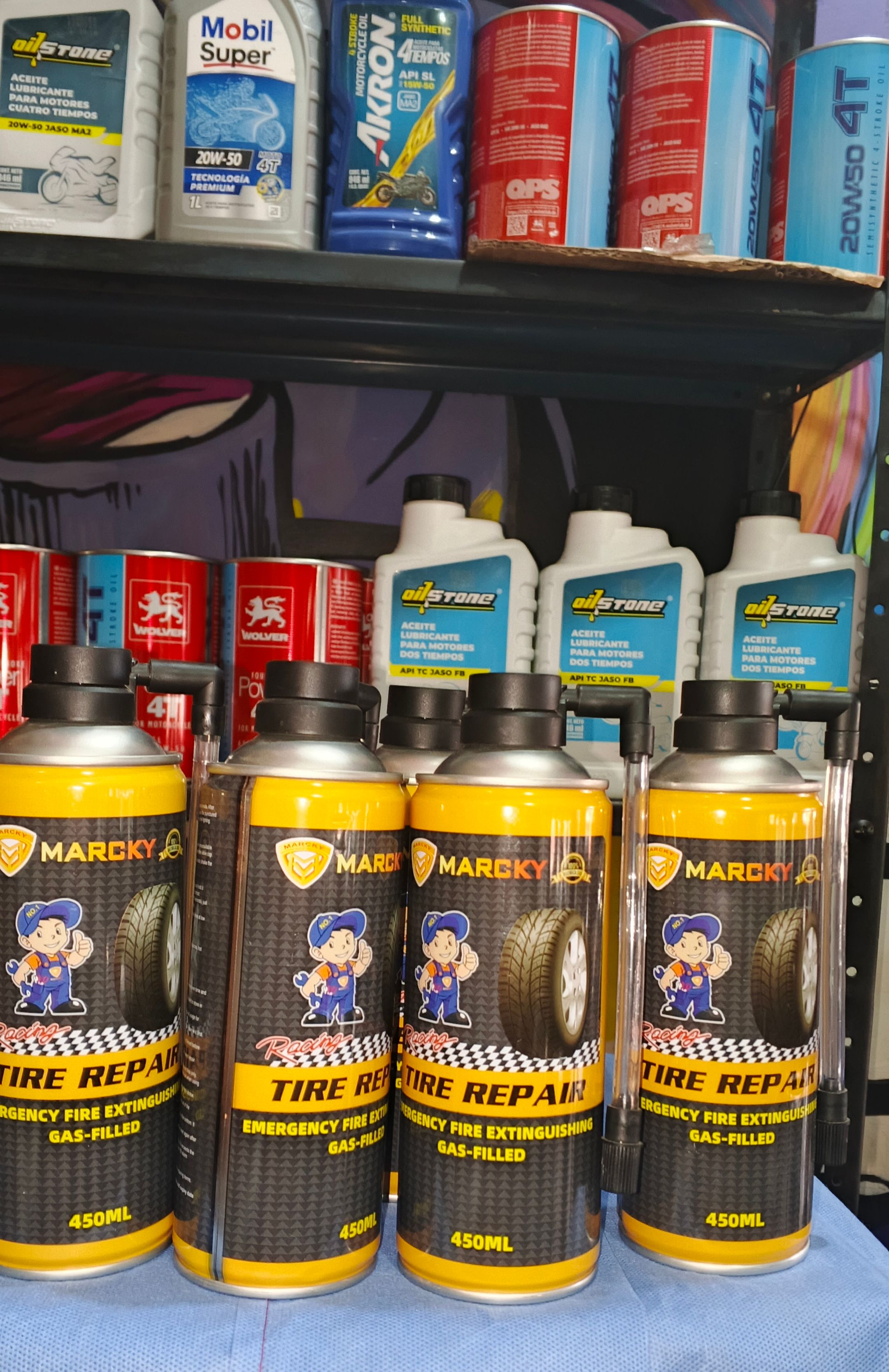 Anti spiche de emergencia