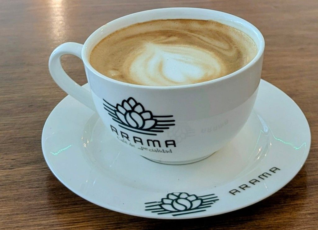 Café caramel latte