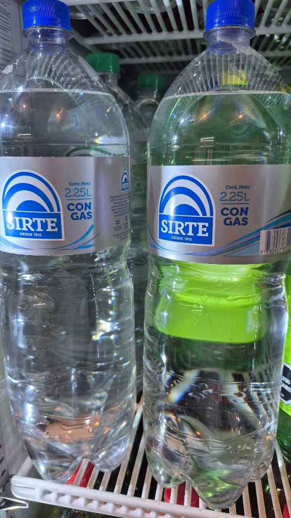 Agua sirte 2.25lt con gas