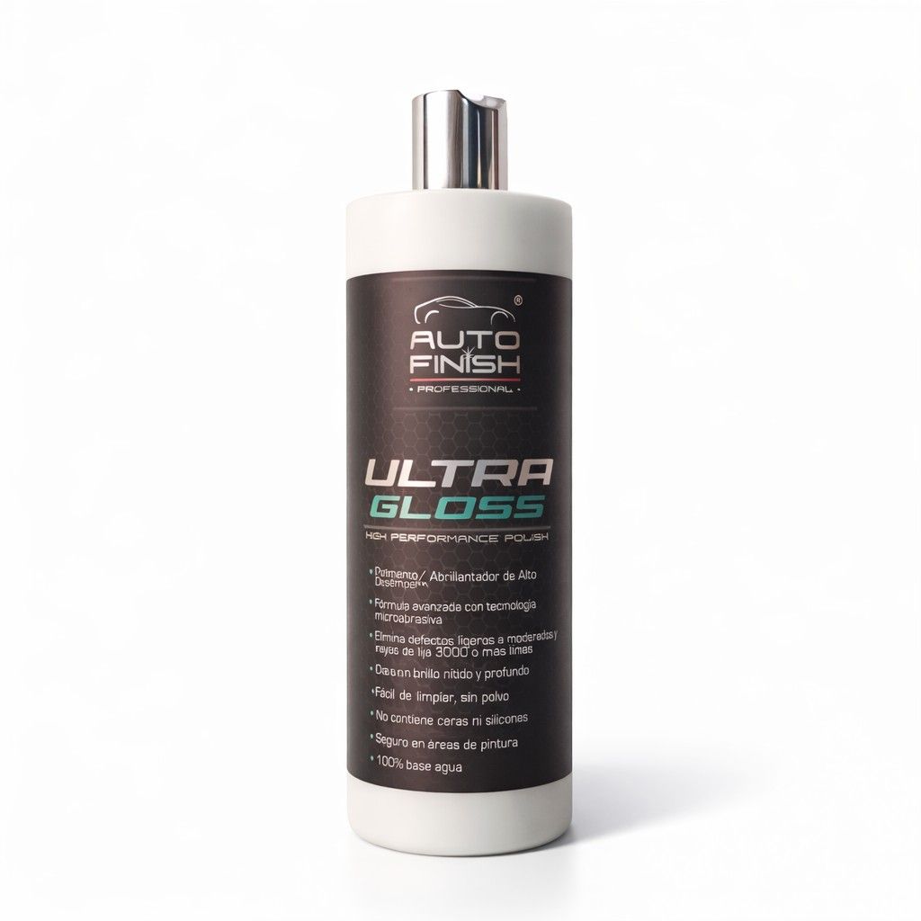 AutoFinish Ultra Gloss 500ml – Pulimento de Acabado Profesional