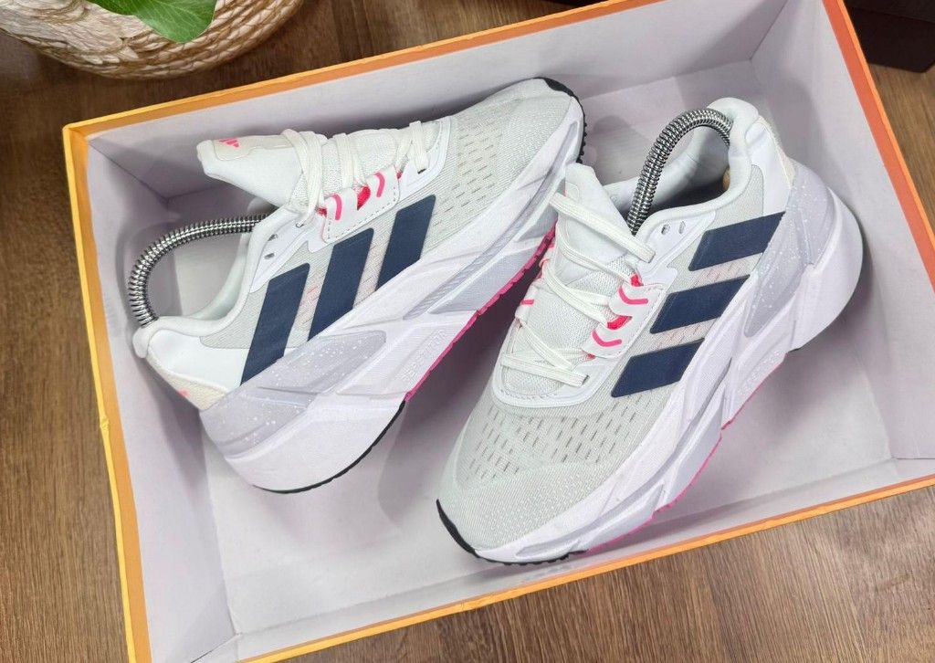 ADIDAS ADISTAR BLANCO GRIS AZUL