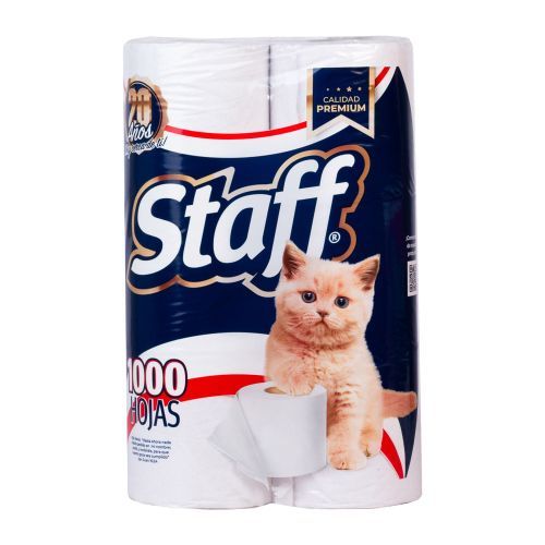 Papel Staff de 1,000 hojas 6 Rollos