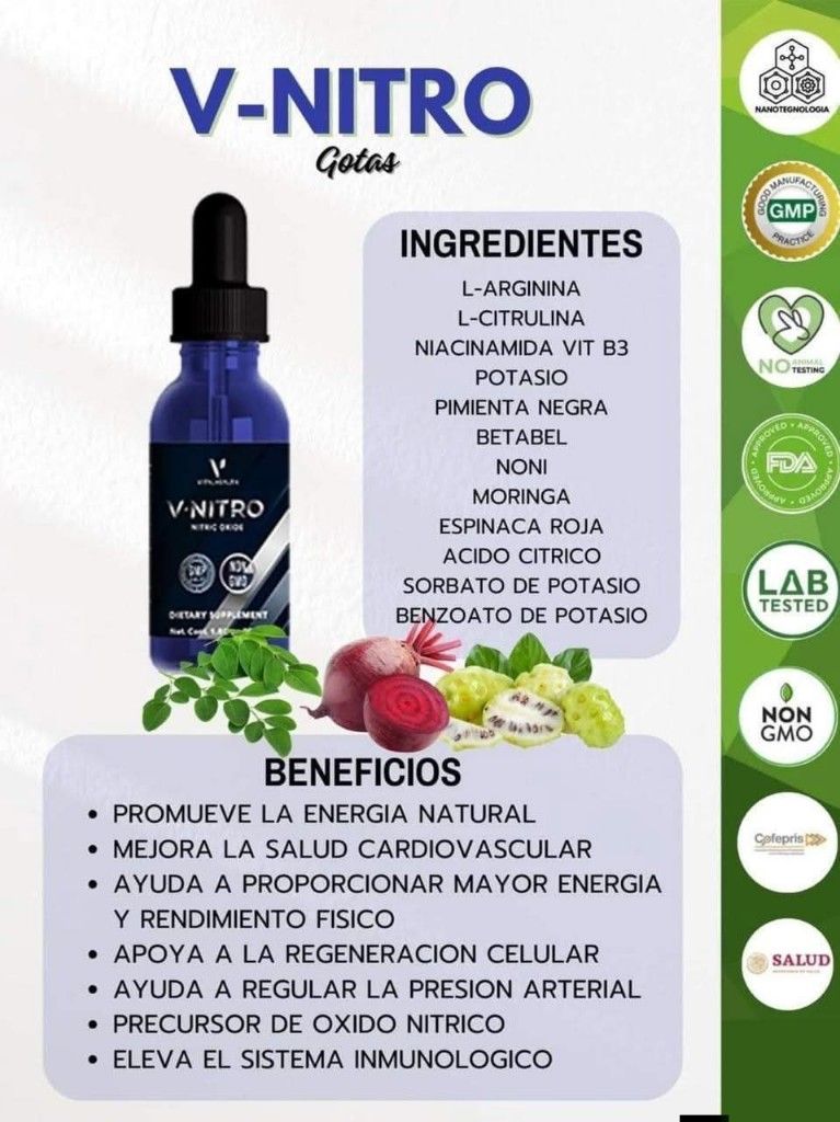 V-NITRO 50ML VITALHEALTH