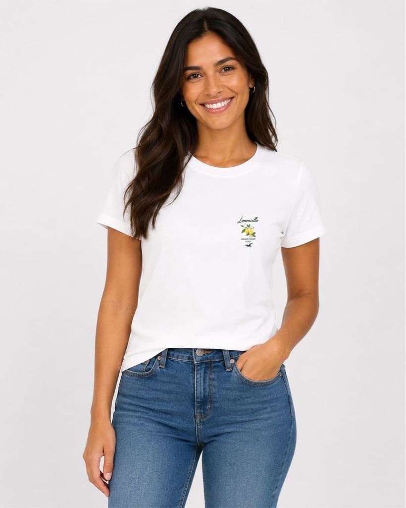 Tshirt Talla L Hollister “Limoncello”
