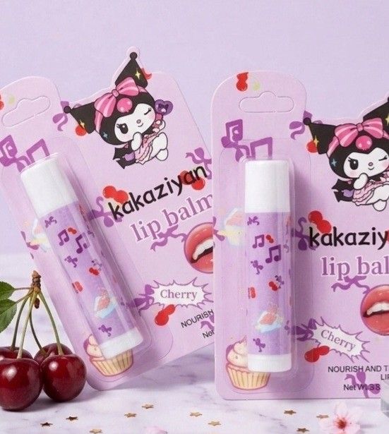Bálsamo labial Cherry Kuromi