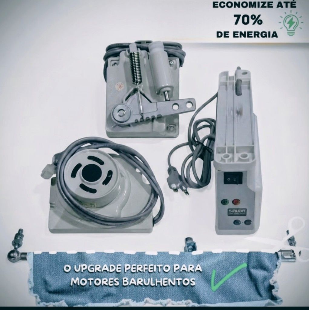 Para Overlock Mod. F Direct Drive sem correia