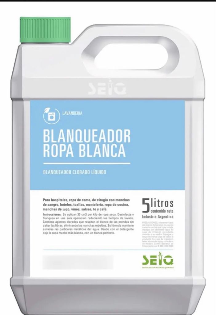 Blanqueador Ropa BCA x Lts