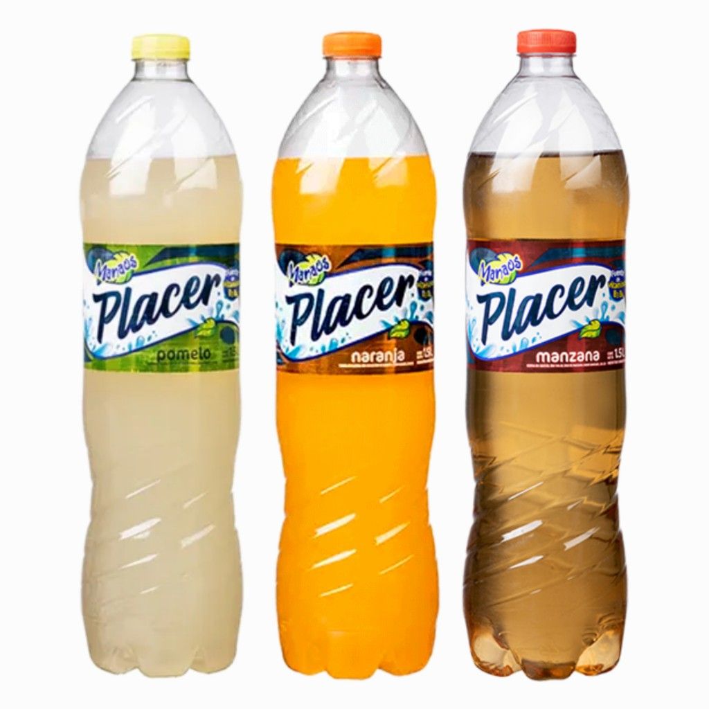 3 Aguas Saborizadas Placer x 1.5 L gustos a elección (Oferta)