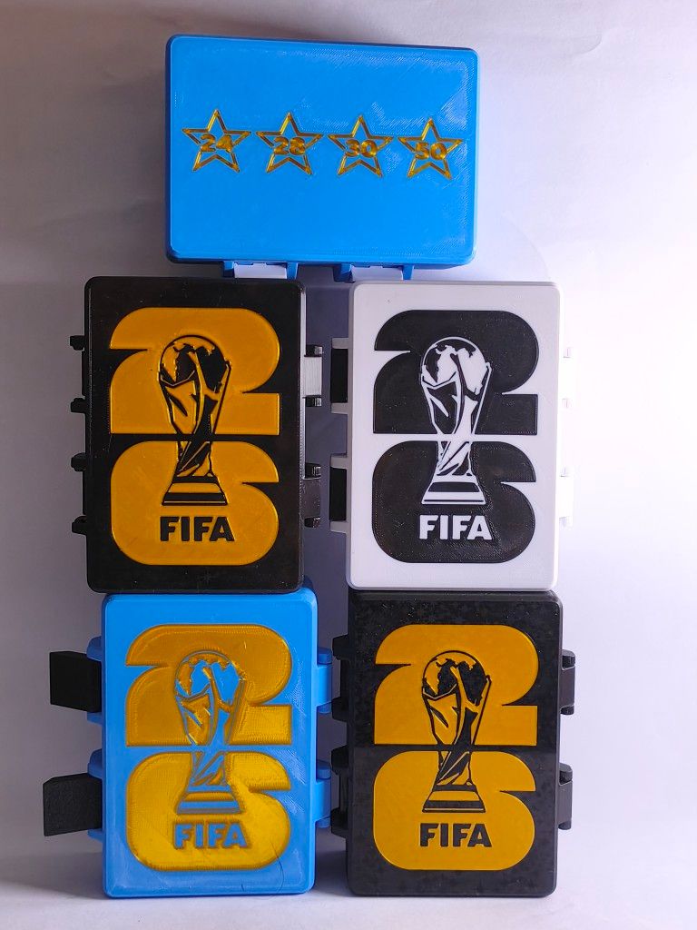 Caja de Figuritas del Mundial FIFA 2026 (efecto arcoiris)