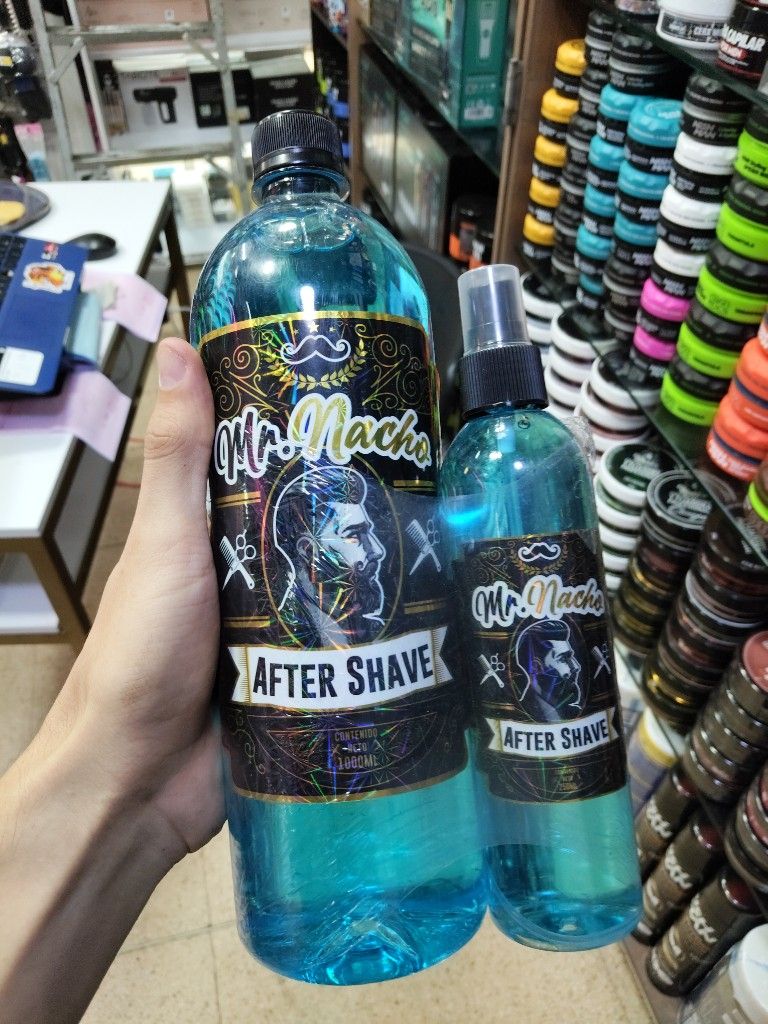 AFTER SHAVE AZUL MR NACHO