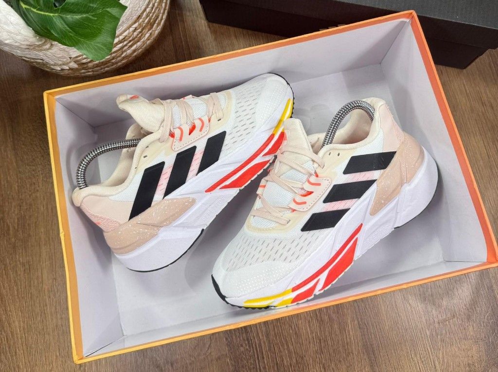 ADIDAS ADISTAR BLANCO ROSA NARANJA