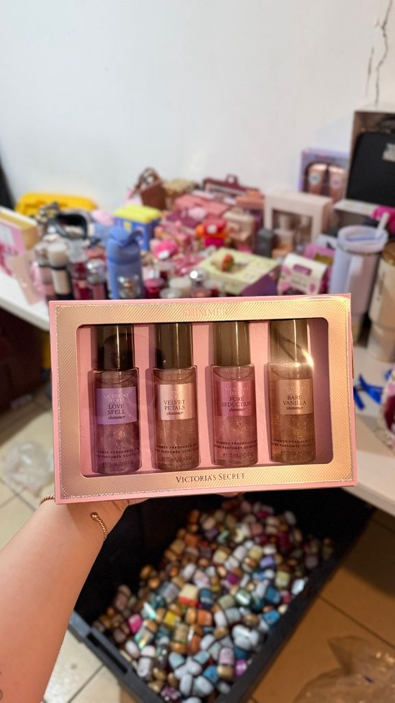 Gift set 4 body mist shimmer mini