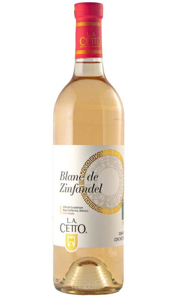 L.A. Cetto Vino Blanco 750 ml, Blanc de Zifandel
