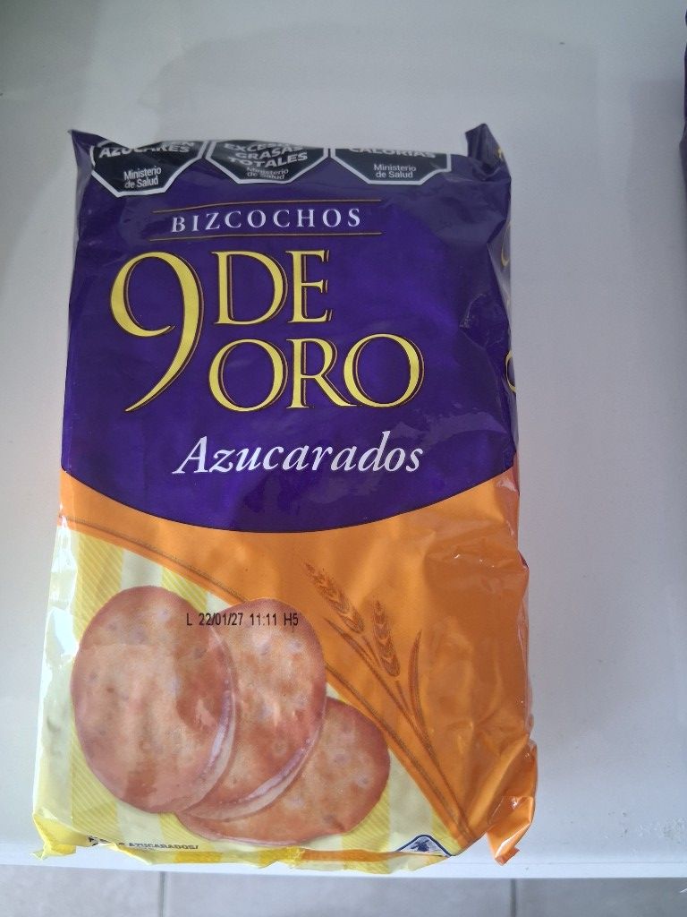 9 DE ORO AZUCARADAS
