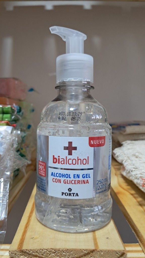 Alcohol en gel