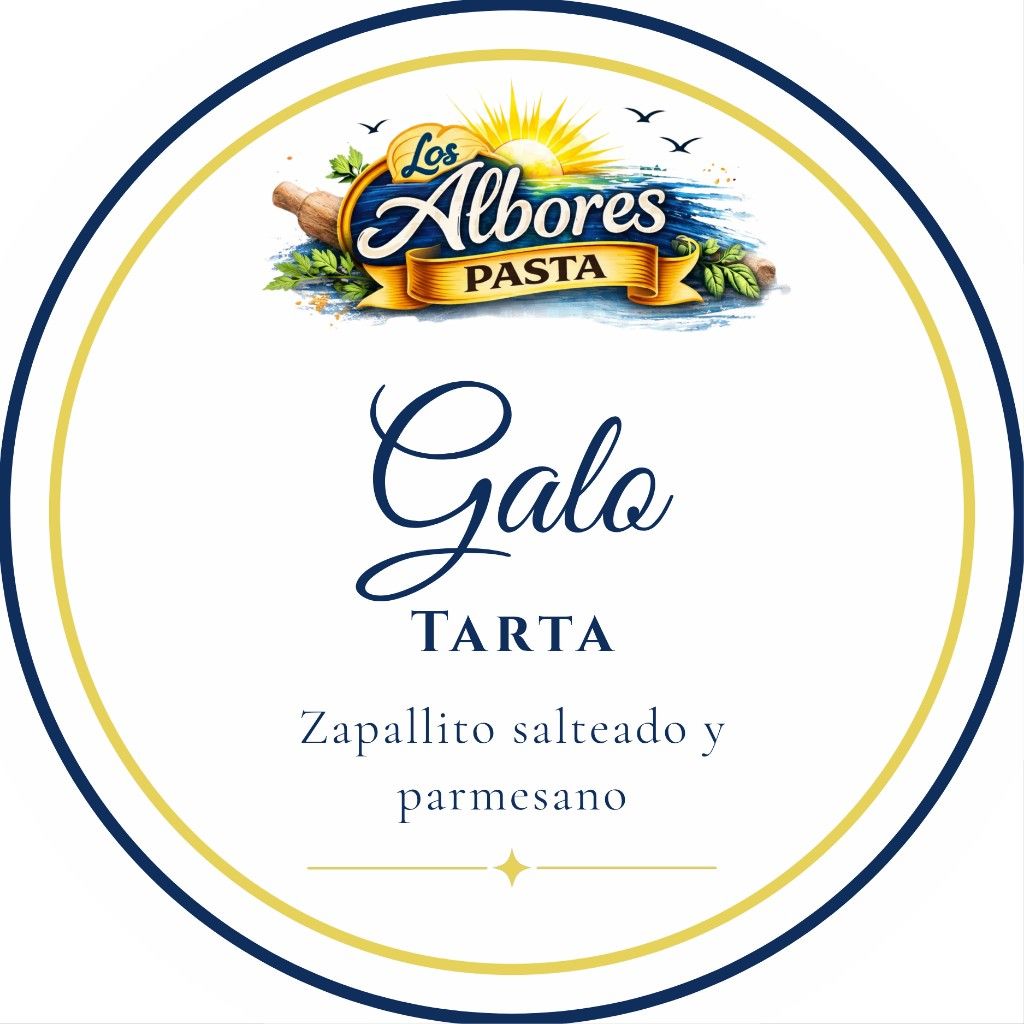 Galo. 22cm. Zapallito salteado y parmesano