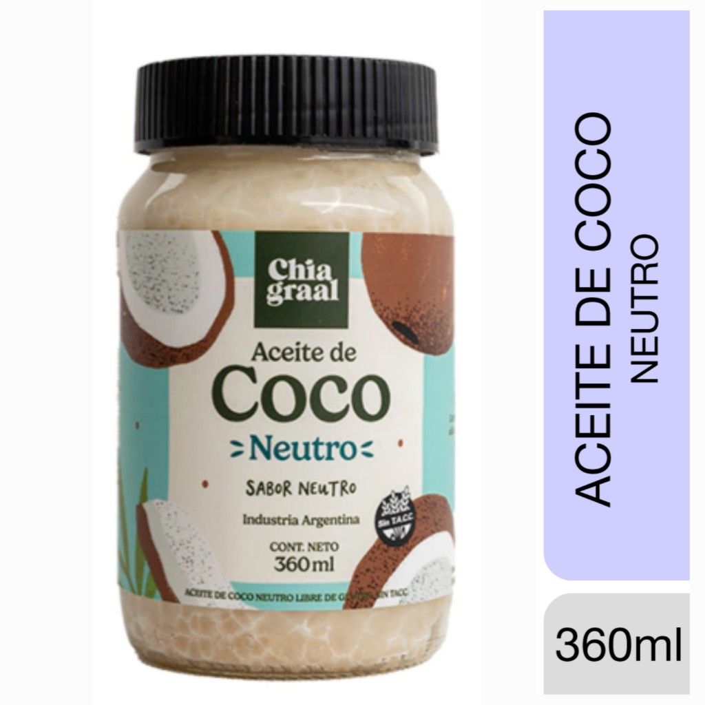 Aceite de Coco Neutro ChiaGraal x 360ml