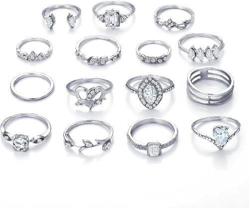 Anillos adulto fantasía fina