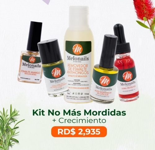Kit no más mordidas+ crecimiento uñas