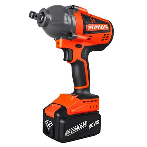 Pistola de impacto 600 N. M sin carbones 20v dos baterías