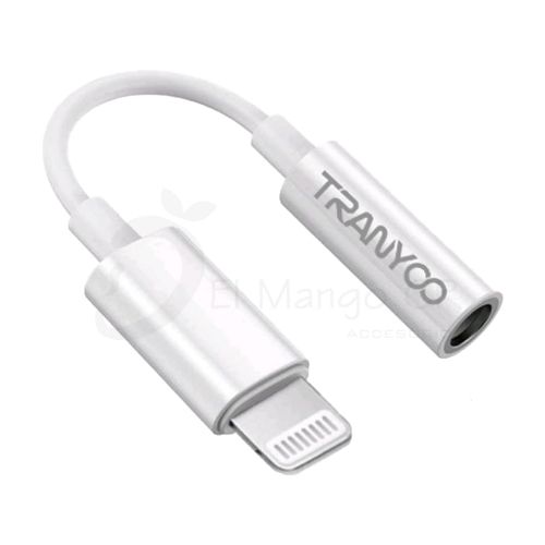 Adaptador aux 3.5mm a lightning Tranyoo T-E7