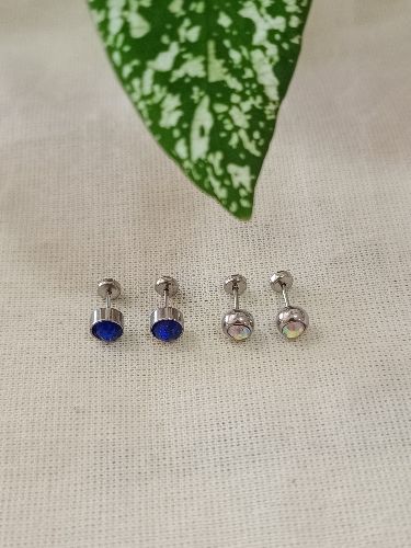 Abridor cubic tornasolado/azul NAN1534/1537