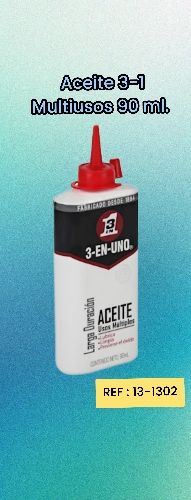 ACEITE 3 EN 1 MULTIUSO (90 ML - RBV)