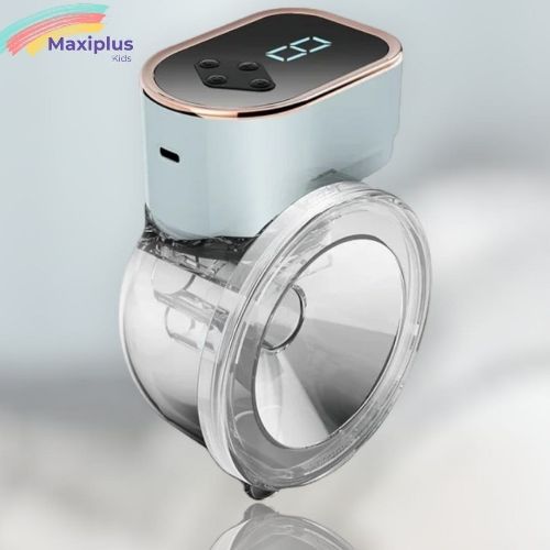 Extractor de leche inalámbrico azul