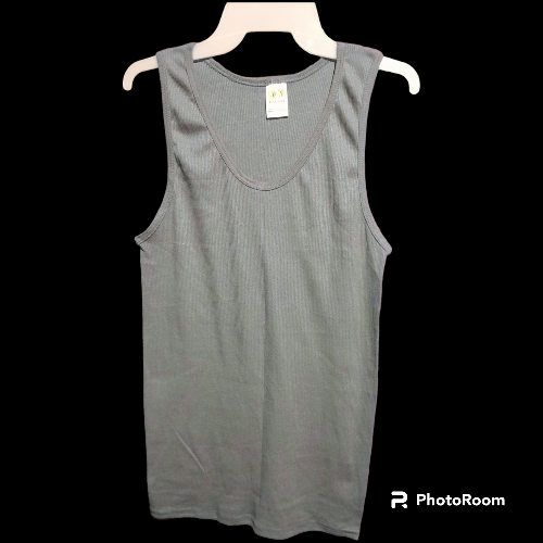 caballero camiseta rib 30 unitalla  gris