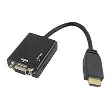HD CONVERSION CABLE-CONVERSION HD DE HDMI A VGA + AUDIO