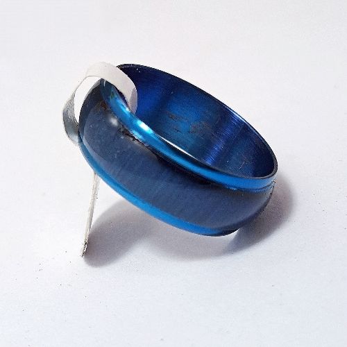 Anillo surtido acero azul