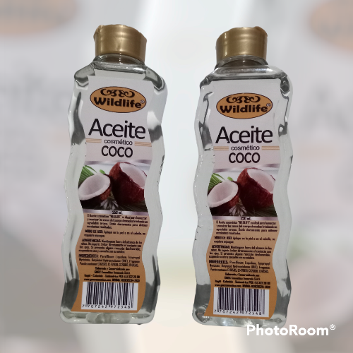 Aceite corporal coco, eucalipto, chocolate, zanahoria y canela, aguacate, cannabis, argán, 250 ml Wildlife
