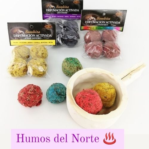 Bolsa de bombas de  defumacion defumacion completa x 4