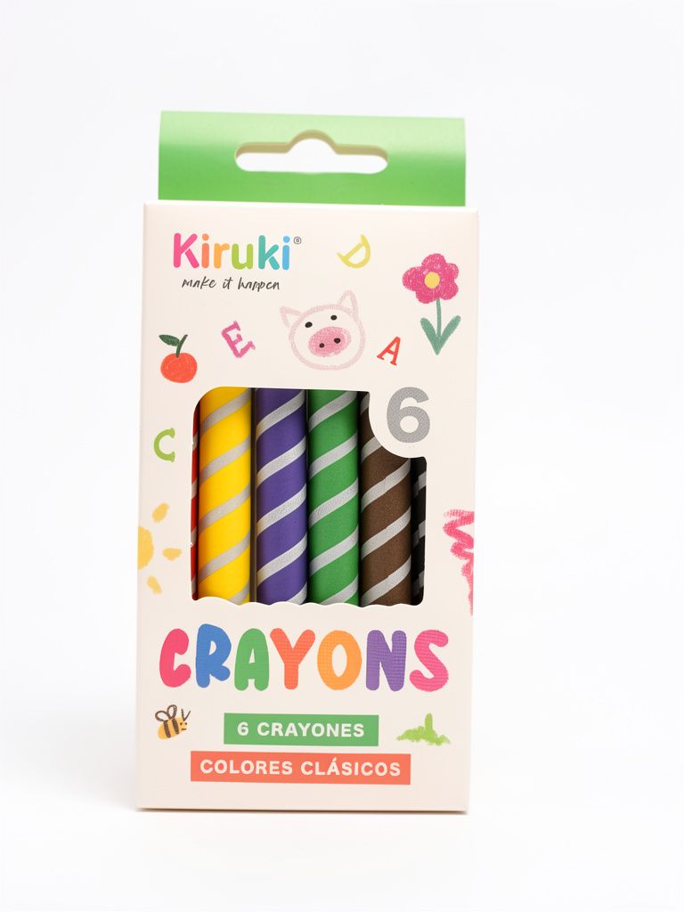 Crayones KIRUKI X 6
