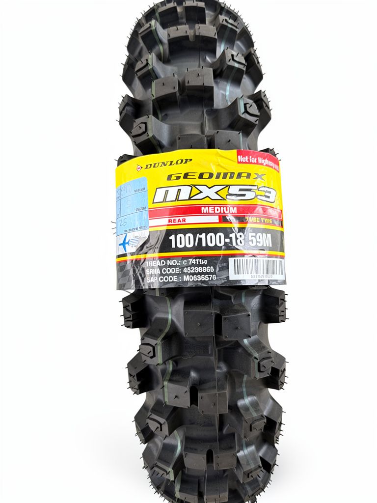 100/100/18 Dunlop mx53