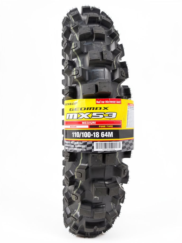 110/100/18 Dunlop Mx53