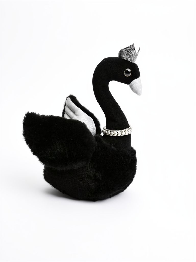 Cisne negro decorativo