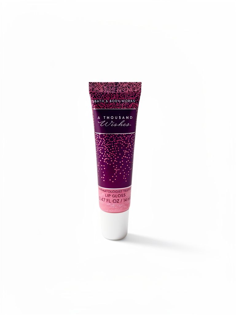 BATH AND BODY A THOUSAND WISHES MINI LIP GLOSS