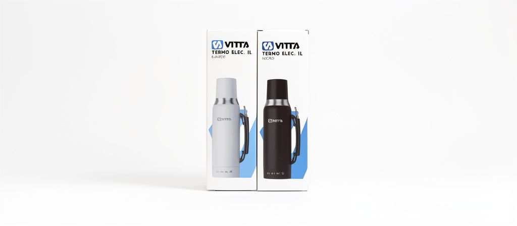 TERMO ELÉCTRICO VITTA 1L 2 EN 1 MATE Y BOMBILLA